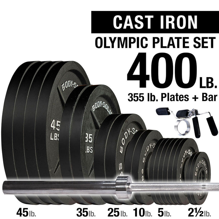 Body-Solid OSC400S 400lb Olympic Set