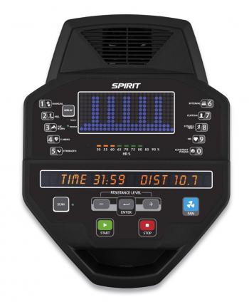 Spirit Commercial Adjustable Stride Elliptical Trainer