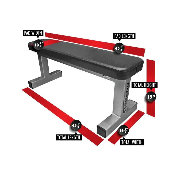 Legend Fitness Utility Flat Bench