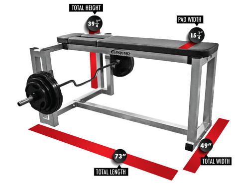 Legend Fitness Pro Series Prone High Row