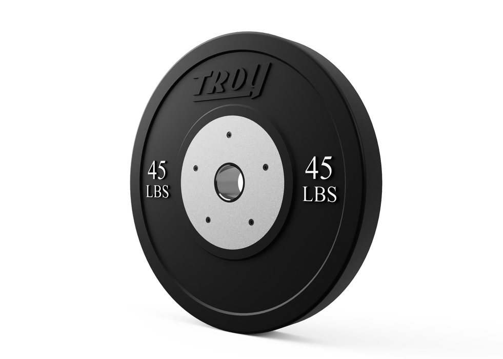Troy Black Competition Bumper Plate
