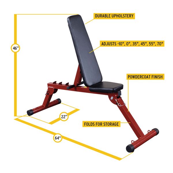 Best Fitness FID Bench BFFID10