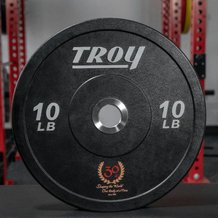 Troy Performance Black Customer Logo Rubber Bumper Plate