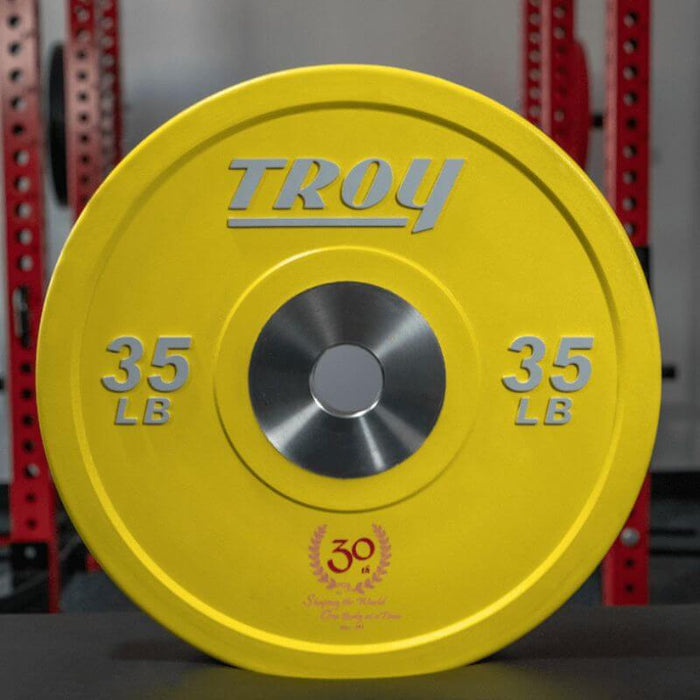 Troy Performance Black Customer Logo Rubber Bumper Plate