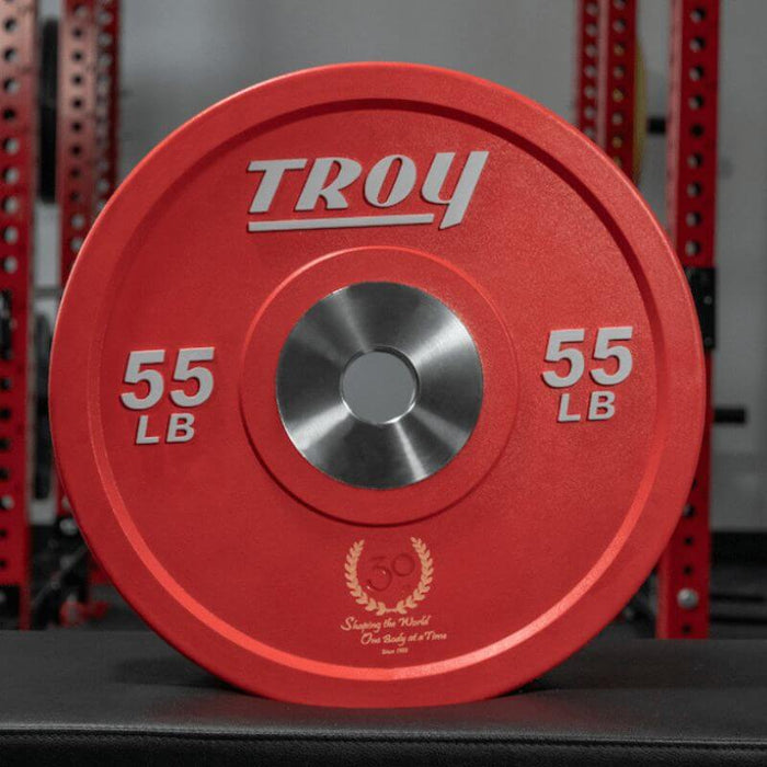 Troy Performance Black Customer Logo Rubber Bumper Plate