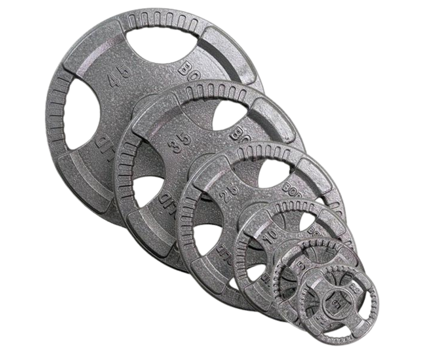 Body Solid OST355 Cast Iron Grip Plate Set - 355 lbs.
