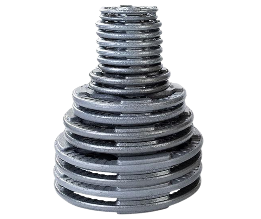 Body Solid OST355 Cast Iron Grip Plate Set - 355 lbs.