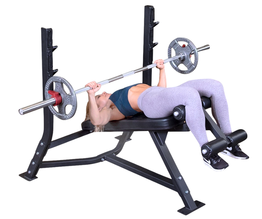 Body-Solid SODB250 Pro Clubline Olympic Decline Bench