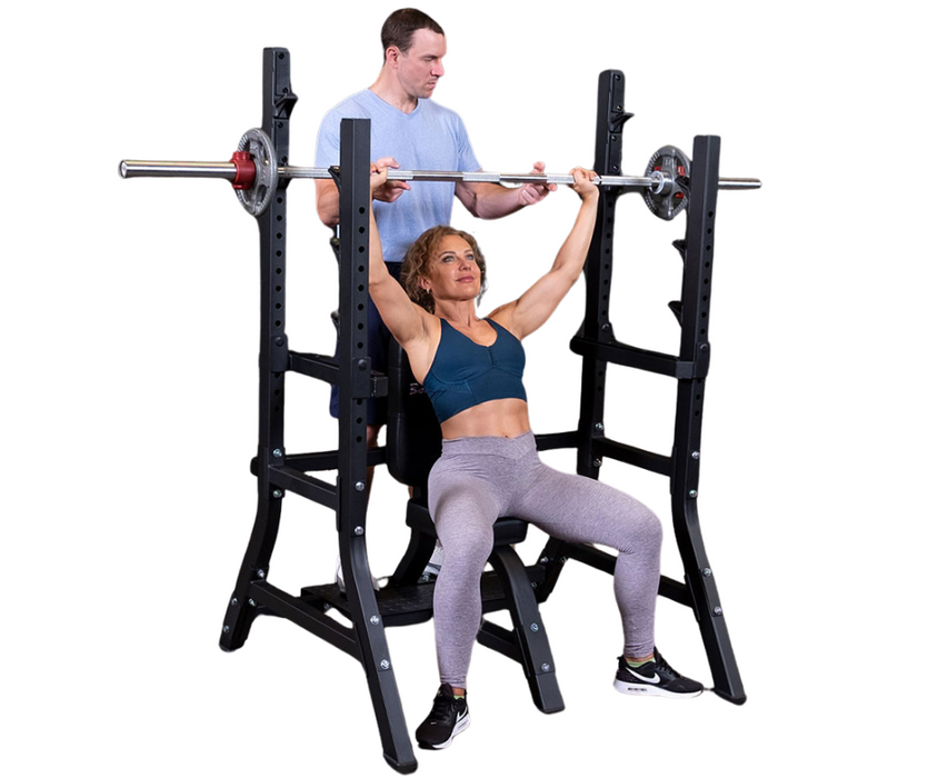 Body-Solid SOSB250 Pro Clubline Olympic Shoulder Press Bench