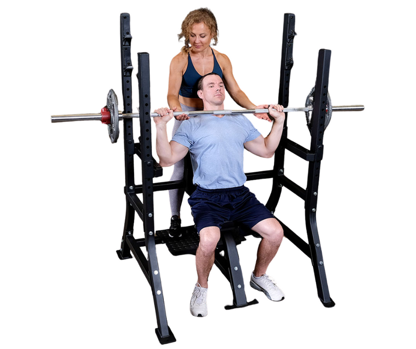 Body-Solid SOSB250 Pro Clubline Olympic Shoulder Press Bench