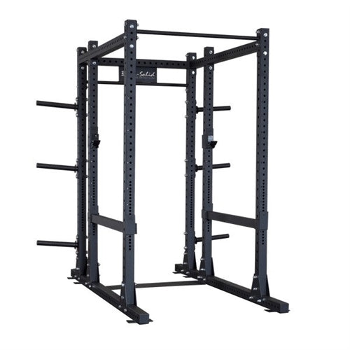 Body-Solid Back Extended Power Rack w/Power Rack Strap Safeties