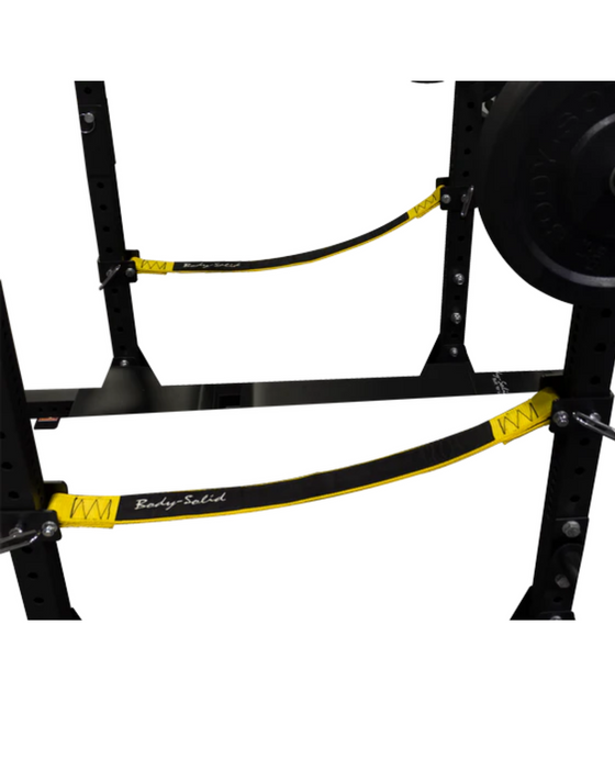 Body-Solid SPR1000SSP2 Commercial Power Rack w/Power Rack Strap Safeties + Adjustable Bench