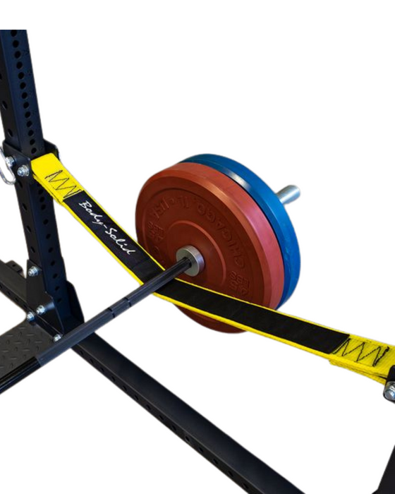 Body-Solid SPR1000SSP2 Commercial Power Rack w/Power Rack Strap Safeties + Adjustable Bench