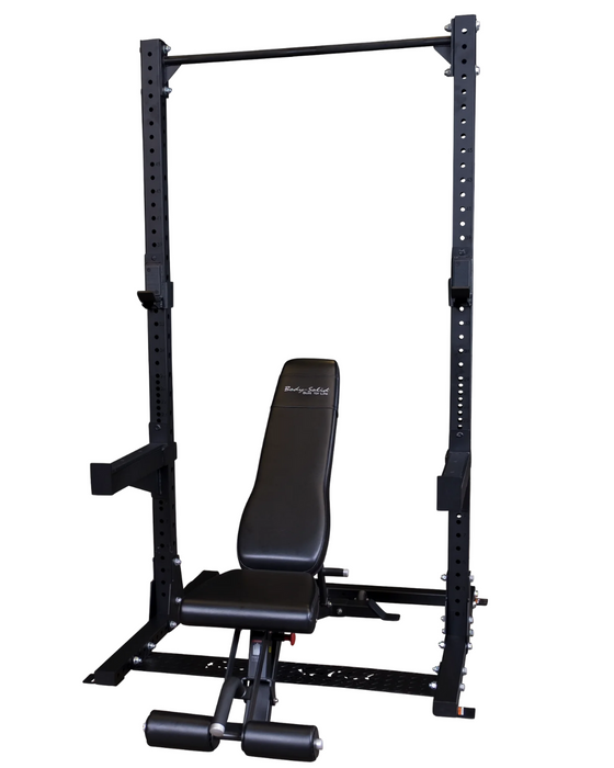 Body-Solid SPR500P2 Commercial Half Cage Package