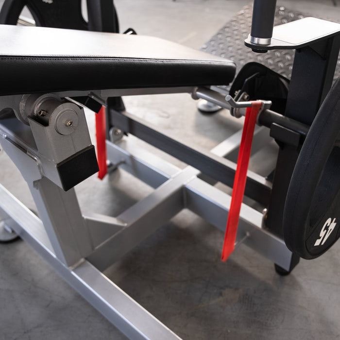 Muscle D Fitness -  Excel Base Adjustable Ergonomic Plate Loaded Hip Thruster