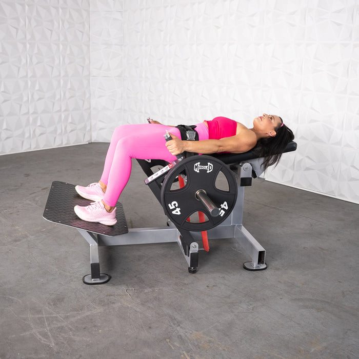 Muscle D Fitness -  Excel Base Adjustable Ergonomic Plate Loaded Hip Thruster