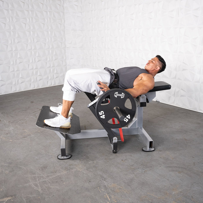 Muscle D Fitness -  Excel Base Adjustable Ergonomic Plate Loaded Hip Thruster