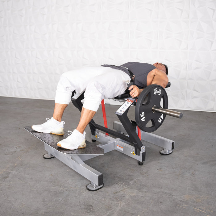 Muscle D Fitness -  Excel Base Adjustable Ergonomic Plate Loaded Hip Thruster