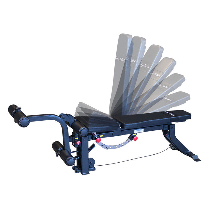Body-Solid Leg Ext / Curl Bench Attachment