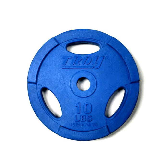 TROY Quiet Iron Interlocking Color Rubber 1" Grip Plate