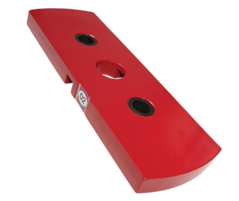 Body Solid HP50 Premium Red 50 lb Weight Stack Plate