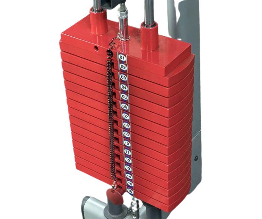 Body Solid HP200 Premium Red 200 lb Weight Stack