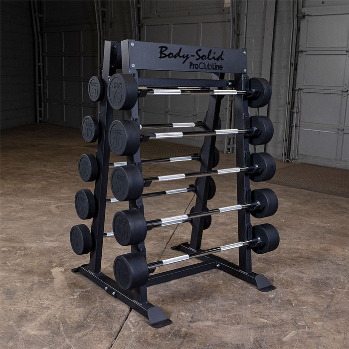 Body-Solid Pro ClubLine Fixed Weight Barbell Rack