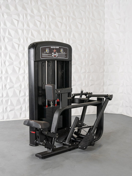 Muscle D Fitness - Elite Selectorized Seated Row - Rear Delt Workout
