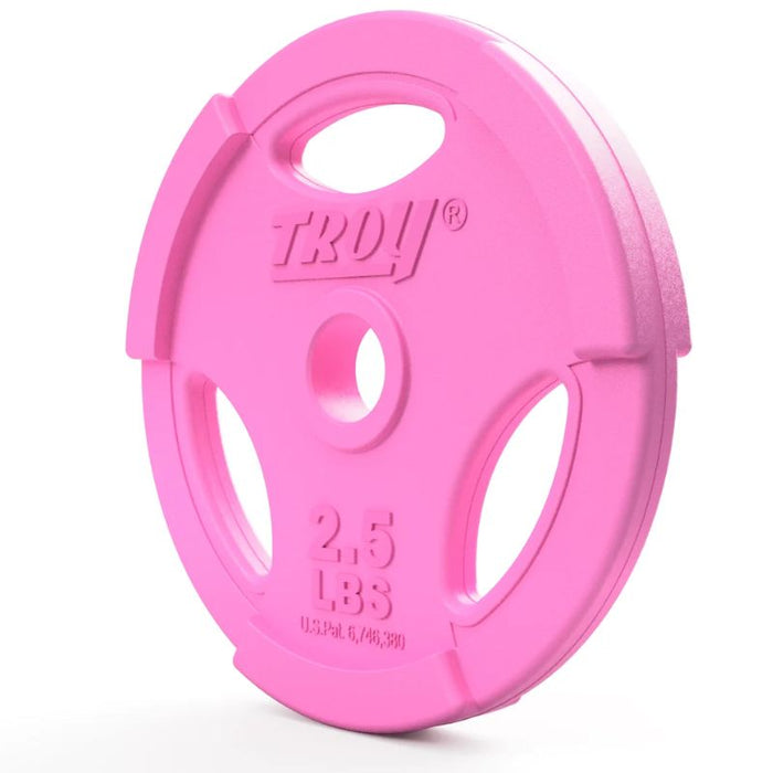 TROY Quiet Iron Interlocking Color Rubber 1" Grip Plate