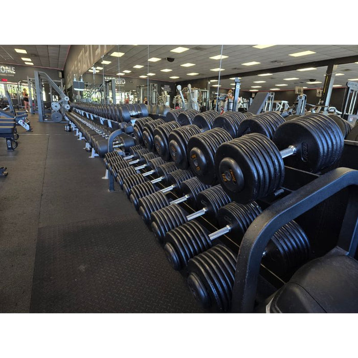 TROY Pro-Style Dumbbells Sets with Rubber Ends