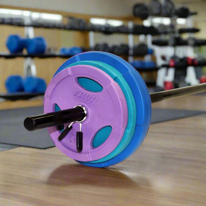 Troy Color Lightweight Barbell Set
