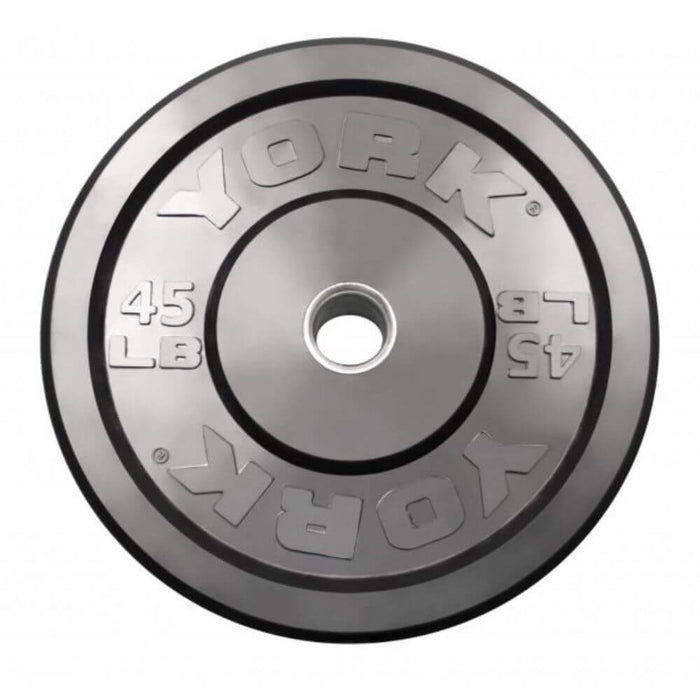 York Barbell 29067 USA Rubber Bumper Plates 45