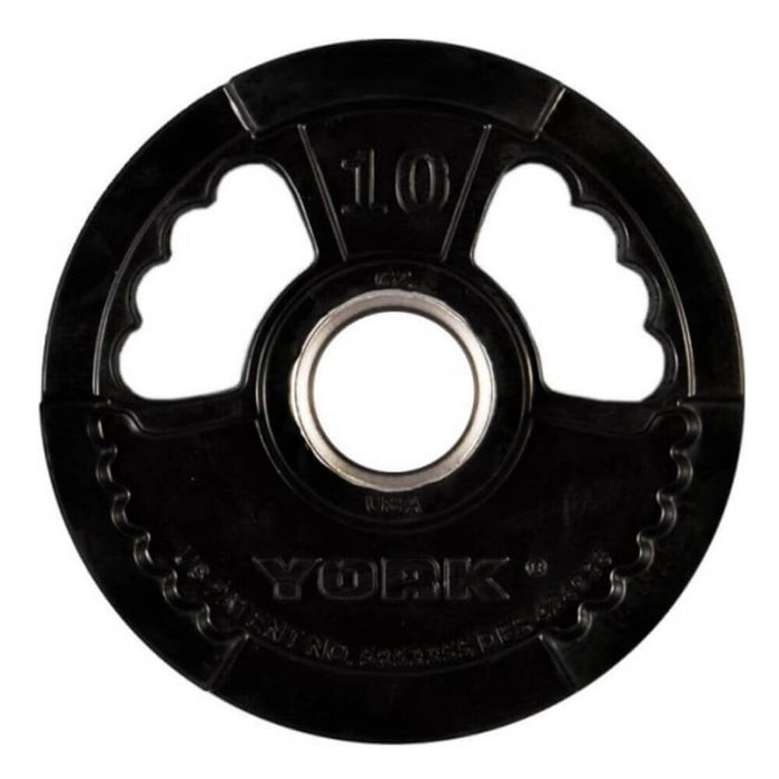 York_Barbell_29078G-2_Rubber_Encased_Olympic_Plates_10