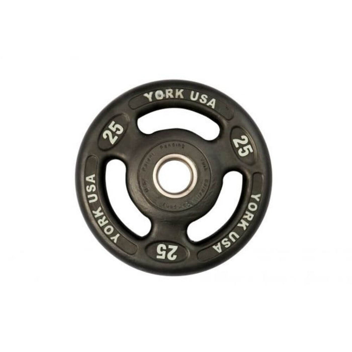 York Barbell Iso-Grip Urethane Plate Set