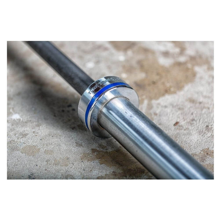 York Barbell Men's Elite Stainless Steel 20kg Bar