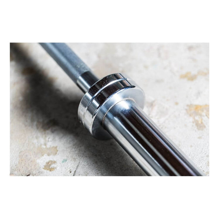 York Barbell 6' International Chrome Olympic Bar