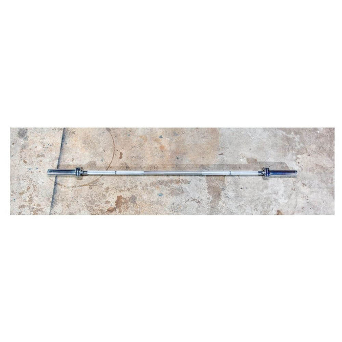 York Barbell 6' International Chrome Olympic Bar