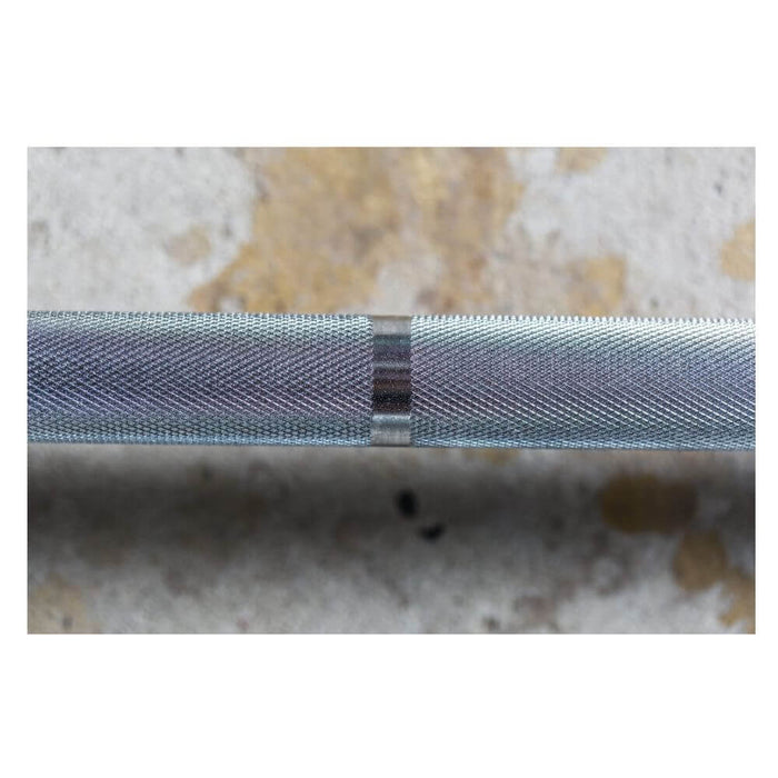 York Barbell 6' International Chrome Olympic Bar