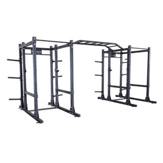 Body-Solid SPR1000DBBack Extended Double Power Rack Package (New)