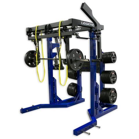 Legend Fitness Monolift Walk Through with Weight Storage