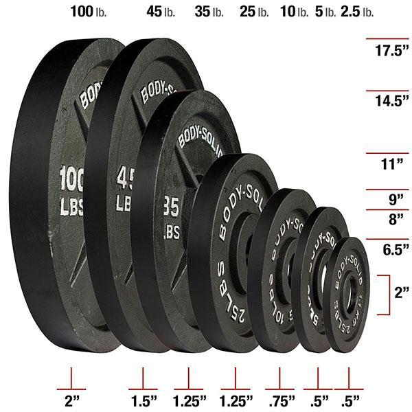 Body-Solid OSB500S 500lb Olympic Set