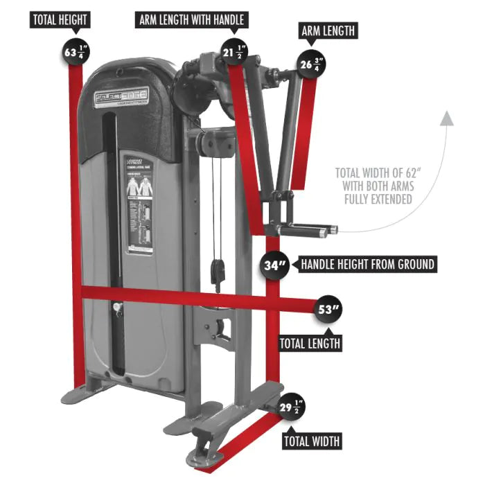 Legend Fitness SelectEDGE Standing Lateral Raise