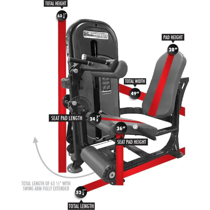 Legend Fitness SelectEDGE Leg Extension/Curl Combo