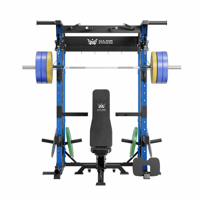 Major Fitness All-In-One Home Gym Smith Machine Package Spirit B52