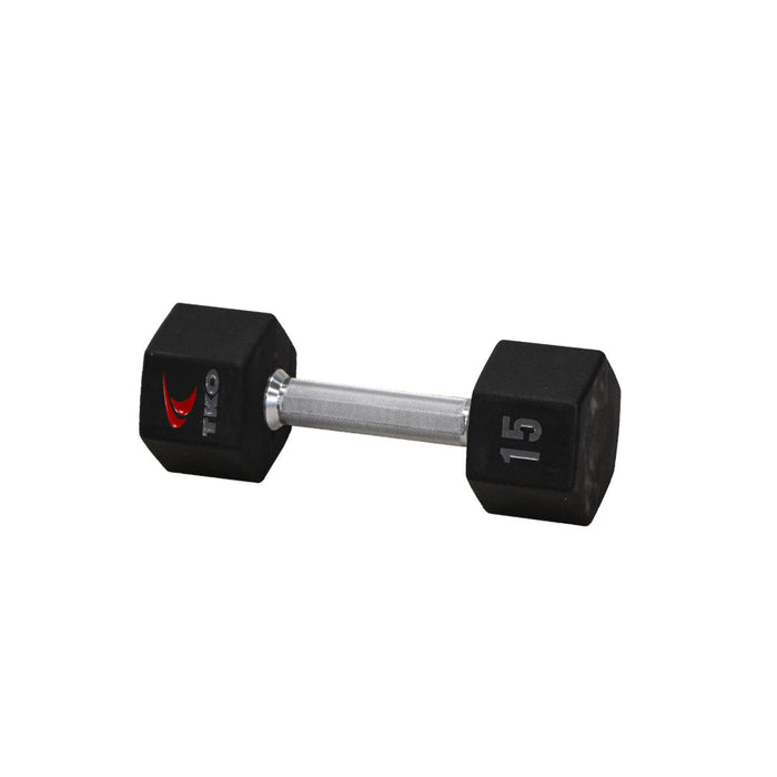 TKO Tri Grip® Urethane Hex Dumbbell