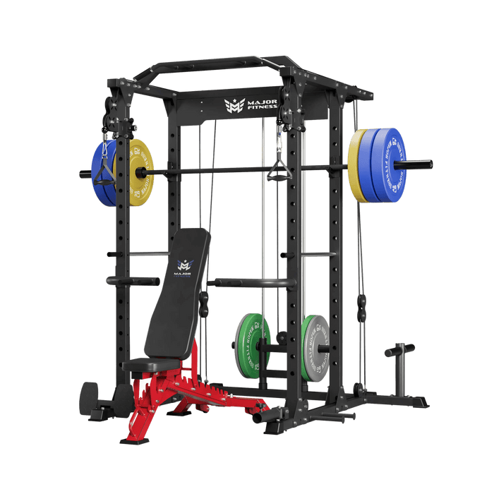 Major Fitness All-In-One Home Gym Power Rack Package PLM03