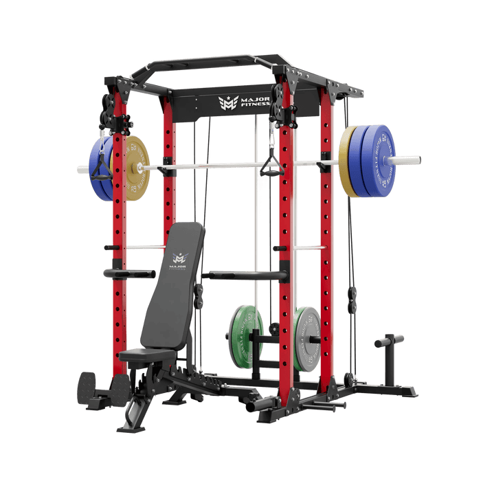 Major Fitness All-In-One Home Gym Power Rack Package PLM03