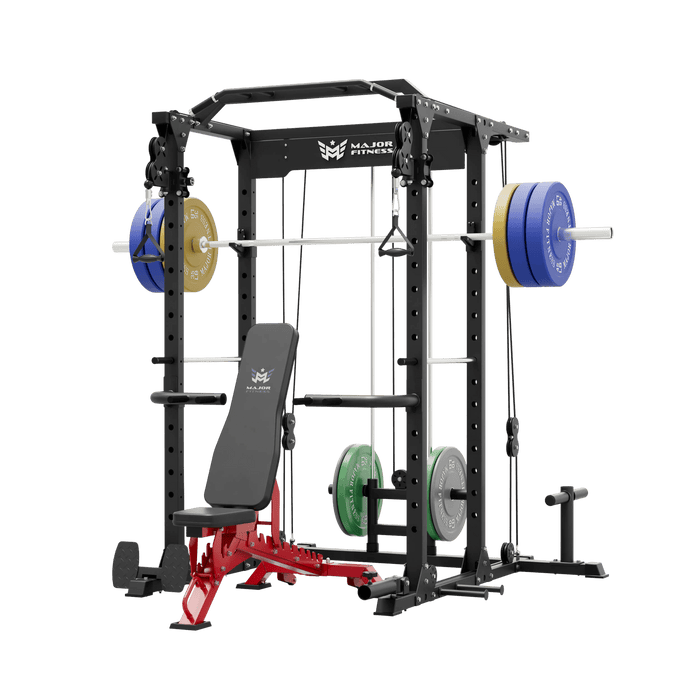 Major Fitness All-In-One Home Gym Power Rack Package PLM03
