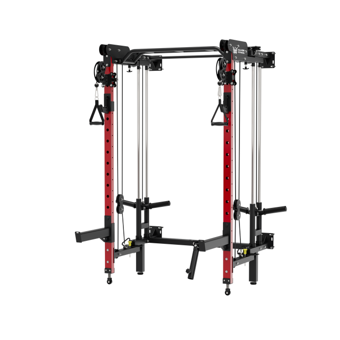 Major Fitness F35 All-In-One Home Gym Wall-Mount Folding Power Rack
