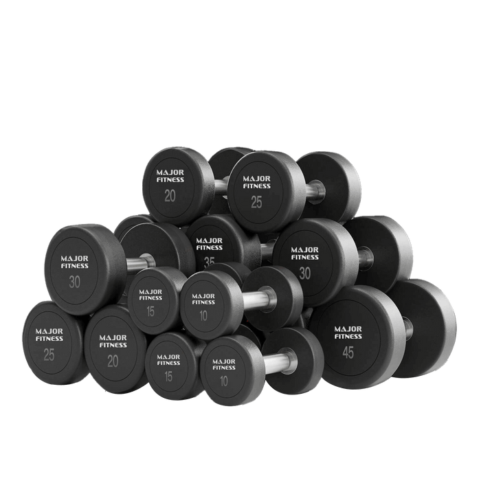 Major Fitness Urethane Dumbbells